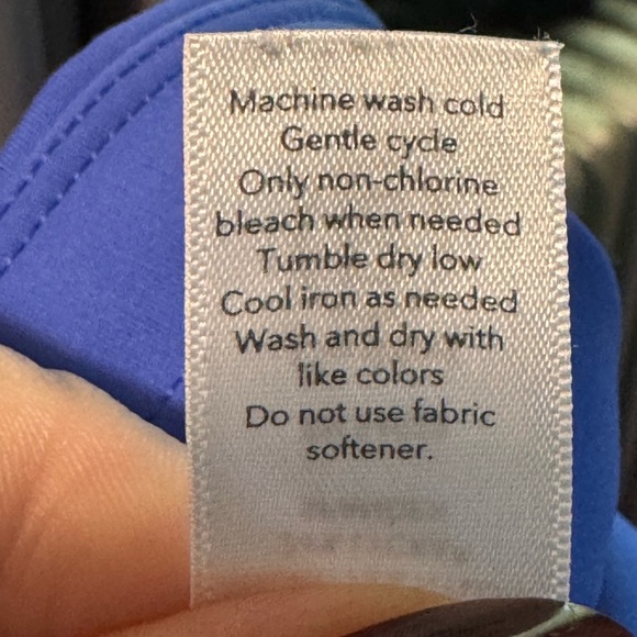 Athleta Phenom Camo 7/8 Leggings – Royal Blue – XS - Picture 9 of 9